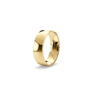 Der Trauring P5 aus 585er Gold mit einer Breite von 5,5 mm und einer H&ouml;he von 1,6 mm ist ein eleganter Hochzeitsring. Hergestellt aus 14-kar&auml;tigem Gold, wiegt er 5 Gramm, davon 3,04 Gramm reines Gold. Ideal f&uuml;r den besonderen Tag, tr&auml;gt man ihn als Zeichen der Liebe und Verbundenheit am Ringfinger.