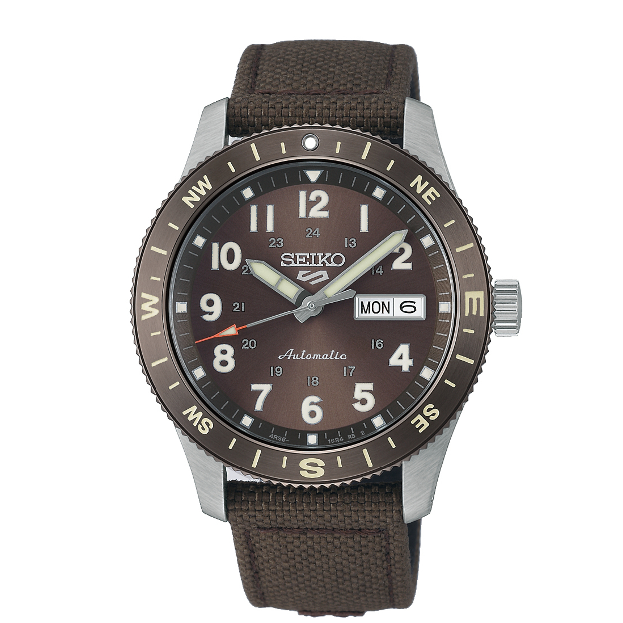 Dit is een horloge van het merk Seiko. Het is een analoog horloge gemaakt van staal. De diameter van de kast is 41 mm en de kast is 13.2 mm dik.
De verdere specificaties van het horloge zijn als volgt:
Kastvorm: rond
Kastkleur: zilverkleurig
Kastmateriaal: staal
Bandbreedte: 20 mm
Bandlengte: 246 mm
Sluiting: gesp
Wijzerplaatkleur: bruin
Glassoort: hardlex glas
Waterdichtheid: 10 ATM
Techniek: automaat