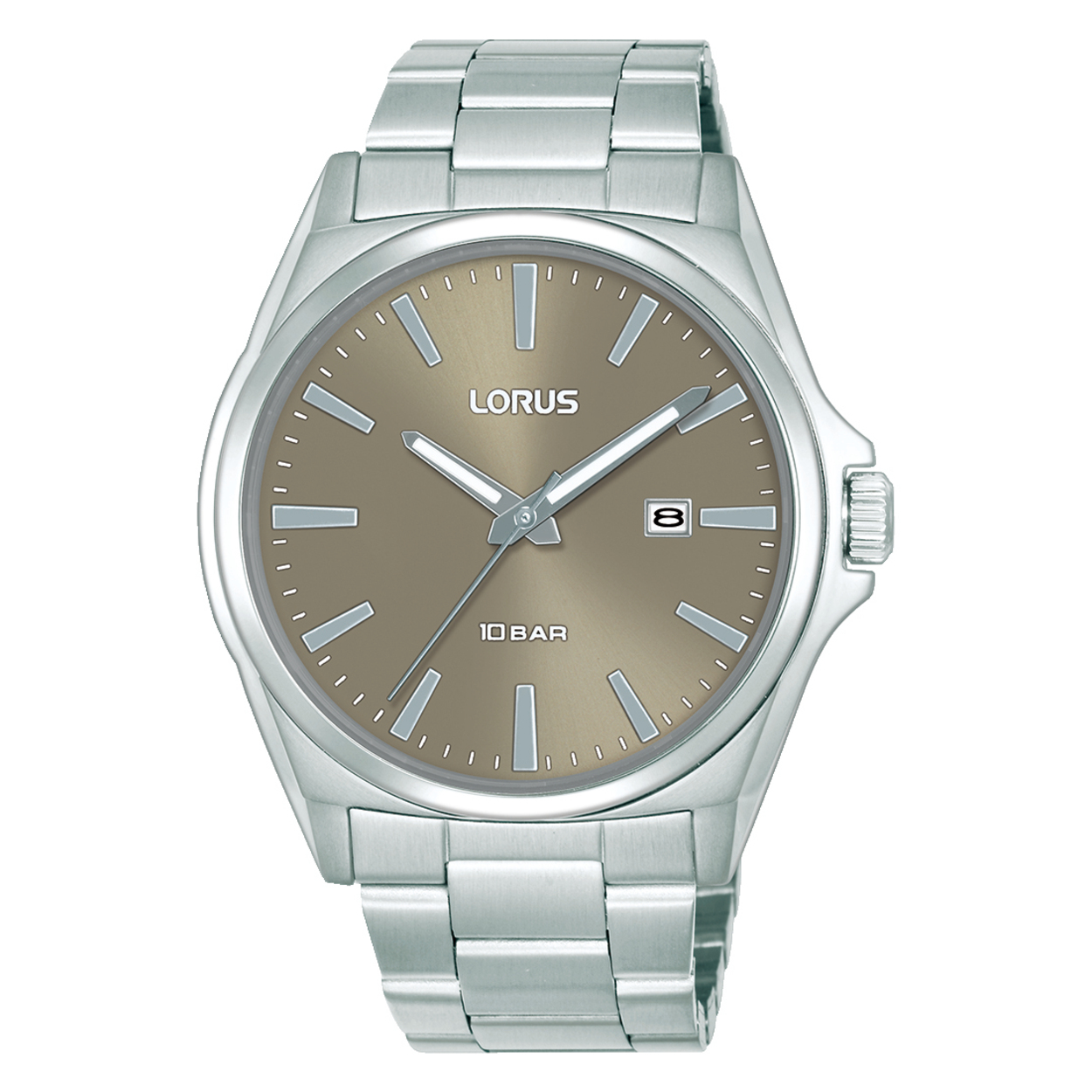 De LORUS HEREN SS BRACEL met modelnummer RH951SX9 is een stijlvolle horloge met een metalen kast van 42 mm en een zilverkleurige armband. Dit polshorloge beschikt over een datumfunctie. Draag het tijdens formele gelegenheden of als dagelijks accessoire voor een elegante uitstraling. Perfect voor elke moderne man die op zoek is naar verfijning.
