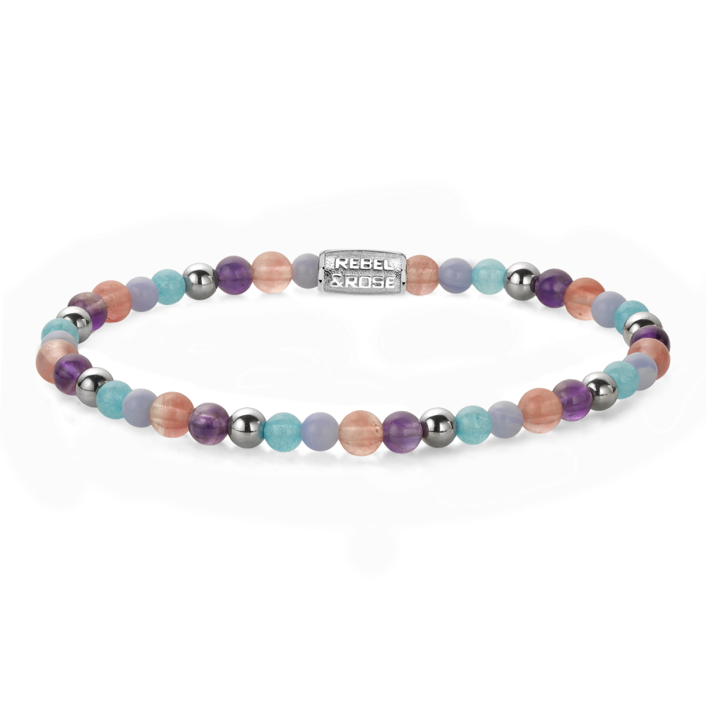 De Beach Party zilverkleurige armband modelnummer RR-40188-S-S is een verfijnde accessoire uit de categorie sieraden, specifiek type armband, met een grootte van 165 mm. Perfect te dragen als subtiele toevoeging aan een casual zomerse look of om elegantie toe te voegen aan een avondoutfit. Ideaal voor een strandfeest!