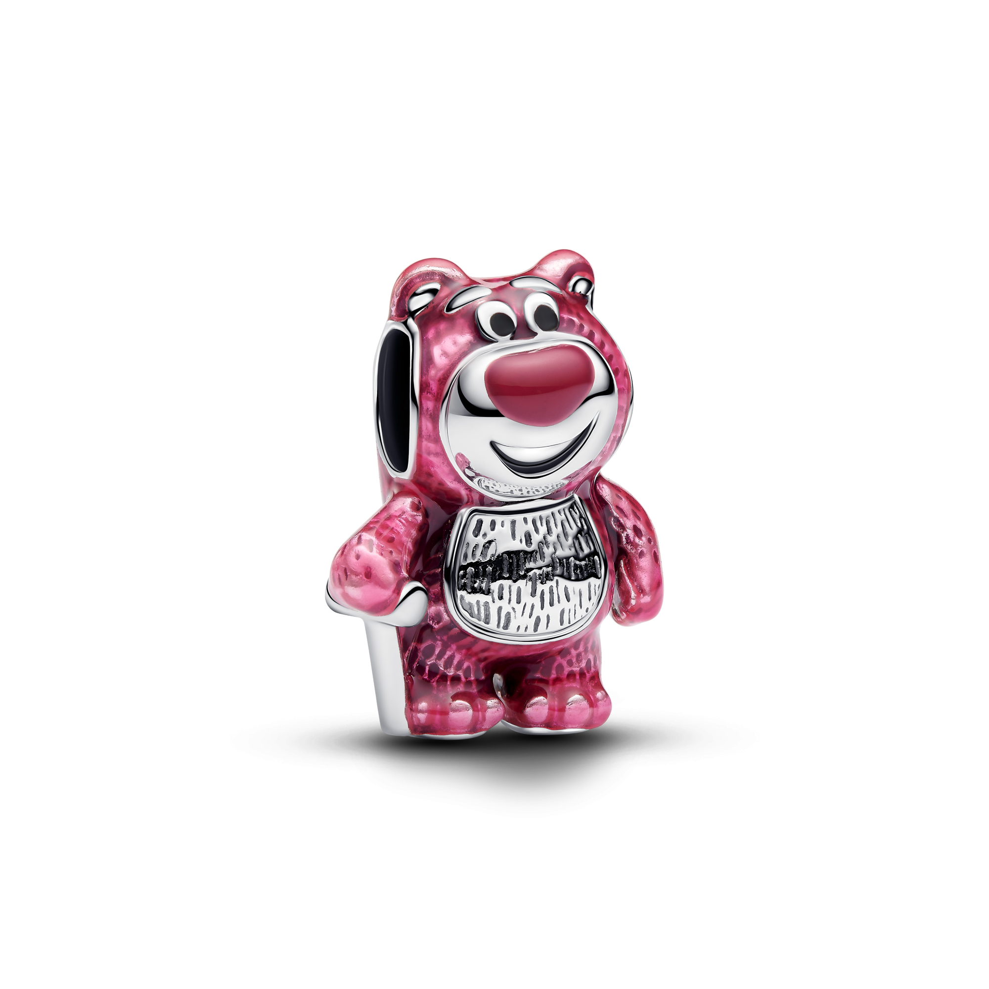 Pandora - Disney Lotso bedel zilver met geur en roze emaille - 794740C01