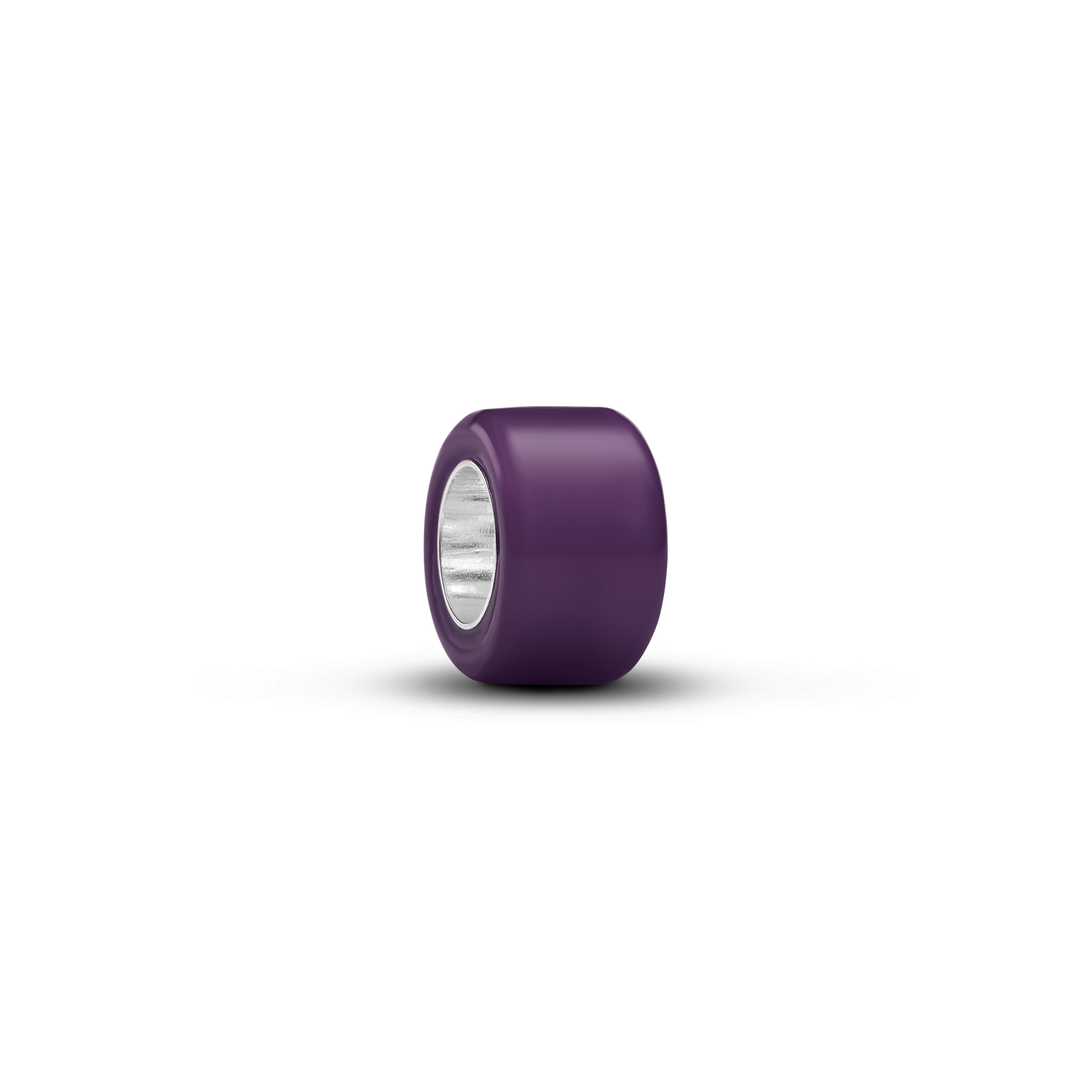 Pandora - Zilveren murano glas bedel Paars - 794773C03