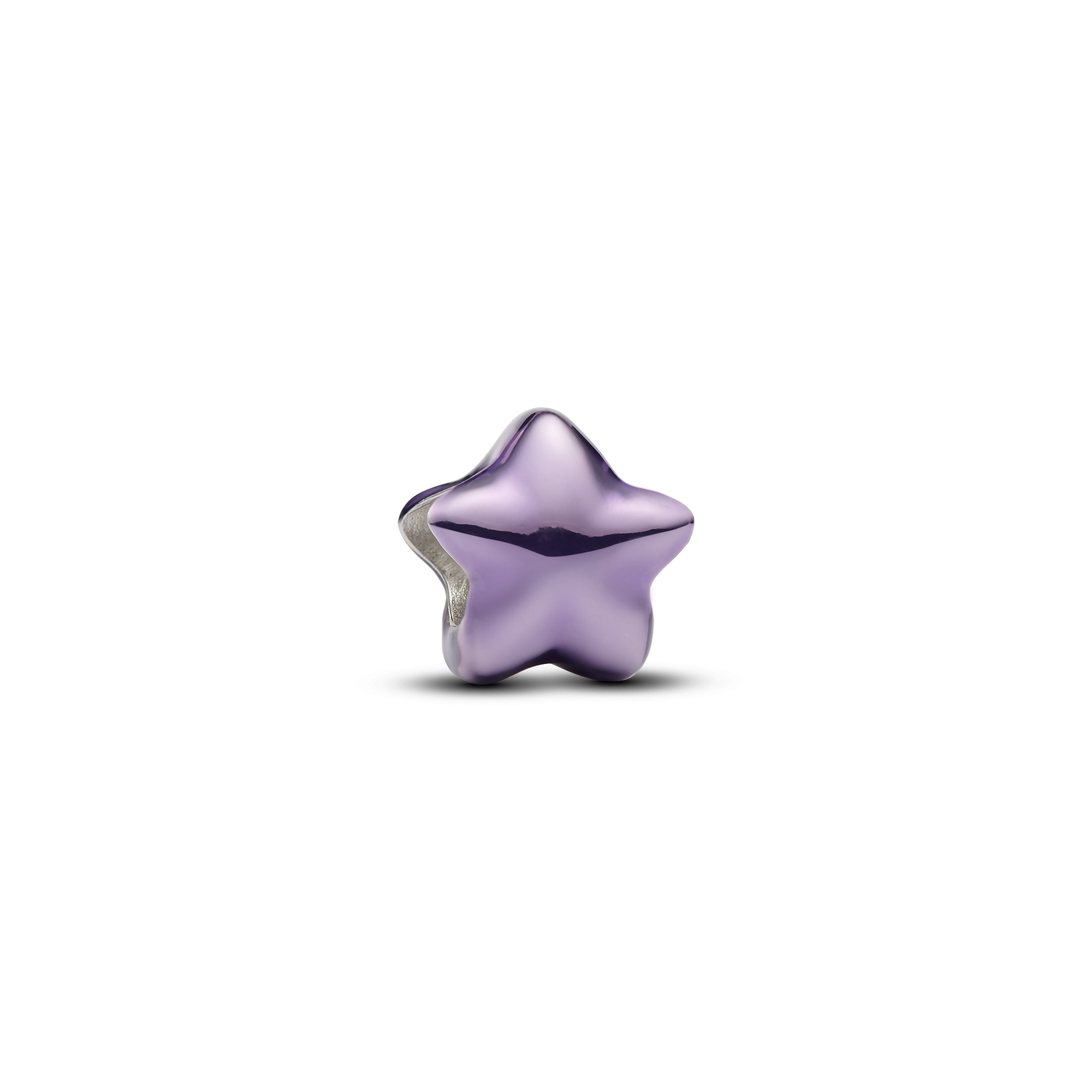 Pandora - Zilveren bedel paarse mini ster met emaille - 794813C01