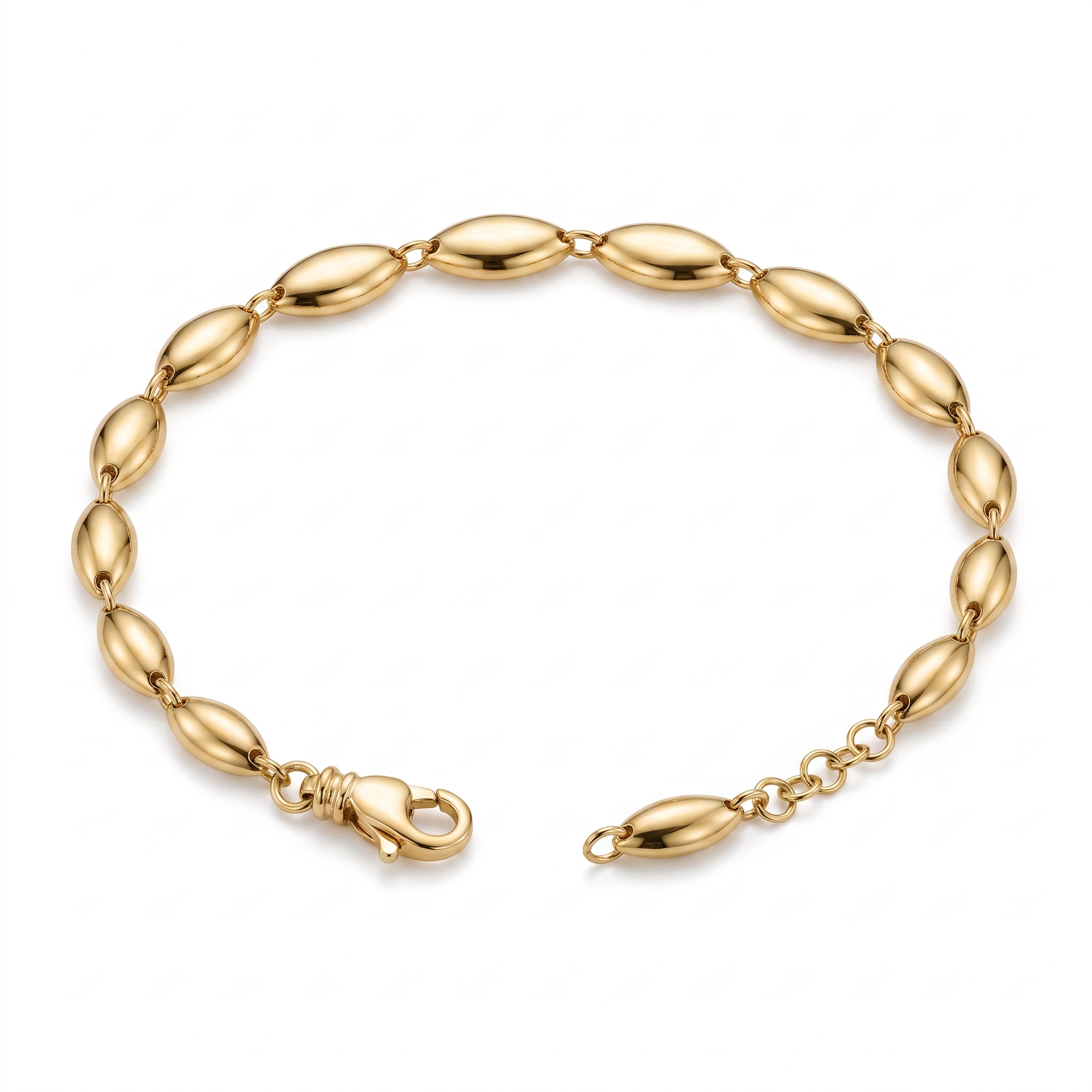 Dit product, is een prachtige armband, Ideaal te combineren met zowel casual als formele outfits, voegt deze armband een vleugje elegantie toe aan elke look.  De lengte is 20 cm. Draag het solo of in laagjes met andere sieraden voor een trendy effect.