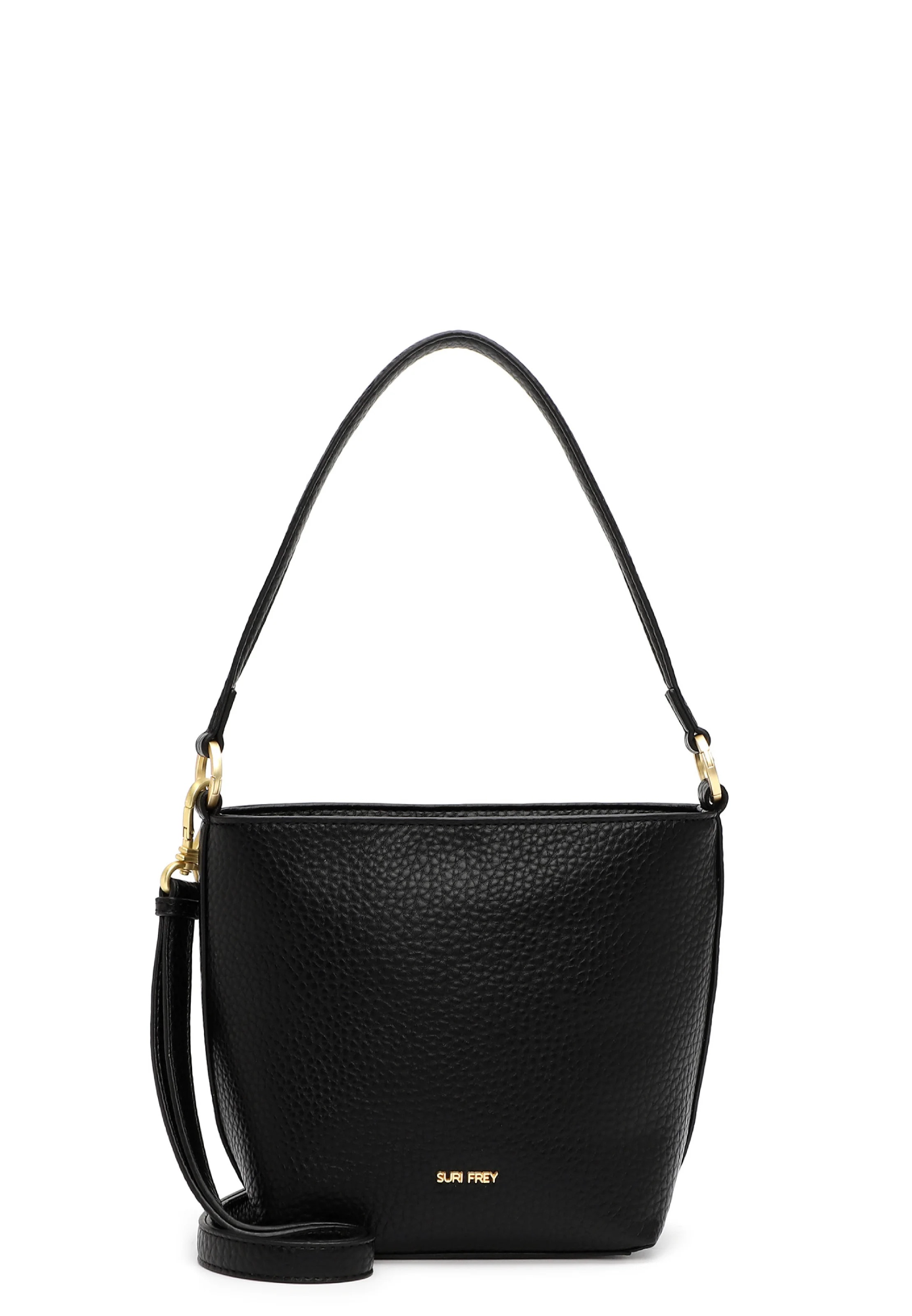 SURI FREY SFY Mimmy Pouch &ndash; stijlvol, praktisch en veelzijdig
De SURI FREY SFY Mimmy Pouch is een veelzijdige tas voor ontspannen dagen, stedelijke uitstapjes en dagelijkse afspraken. Het moderne design combineert een casual uitstraling met een praktische indeling, zodat je jouw belangrijkste spullen overzichtelijk en binnen handbereik kunt meenemen.
Modern en eigentijds design
De SFY Mimmy heeft een rustige, moderne uitstraling die gemakkelijk te combineren is met verschillende outfits. De opvallende SURI FREY-logopatch geeft de tas een trendy accent en zorgt voor een stoere, urban uitstraling.
Meerdere draagmogelijkheden
Dankzij de combinatie van handvatten en een schouderband kun je de SFY Mimmy dragen zoals het jou uitkomt. In de hand voor een stijlvolle look of comfortabel over de schouder wanneer je je handen vrij wilt houden.
Praktische en overzichtelijke indeling
De tas is ontworpen met het dagelijks gebruik in gedachten. De verschillende binnenvakken helpen je om je persoonlijke spullen overzichtelijk te organiseren. Zo vind je je dagelijkse essentials gemakkelijk terug, zonder lang te hoeven zoeken.
Veilig afsluitbaar hoofdvak
Het hoofdvak is voorzien van een ritssluiting, waardoor je spullen veilig opgeborgen blijven. De praktische indeling maakt de SFY Mimmy geschikt voor zowel ontspannen momenten als drukke dagen onderweg.
Diervrije materialen
SURI FREY staat voor modern design, strakke lijnen en bewust gekozen materialen. De SFY Mimmy is uitgevoerd met diervrije materialen en combineert een eigentijdse uitstraling met comfortabel en praktisch dagelijks gebruik.
Productdetails
Merk: SURI FREY
Model: SFY Mimmy Pouch
Lengte: 12 cm
Breedte: 27 cm
Hoogte: 21 cm
Draagmogelijkheden: handvatten en schouderband
Sluiting: ritssluiting
Indeling: hoofdvak met praktische binnenvakken
Materiaal: diervrije materialen