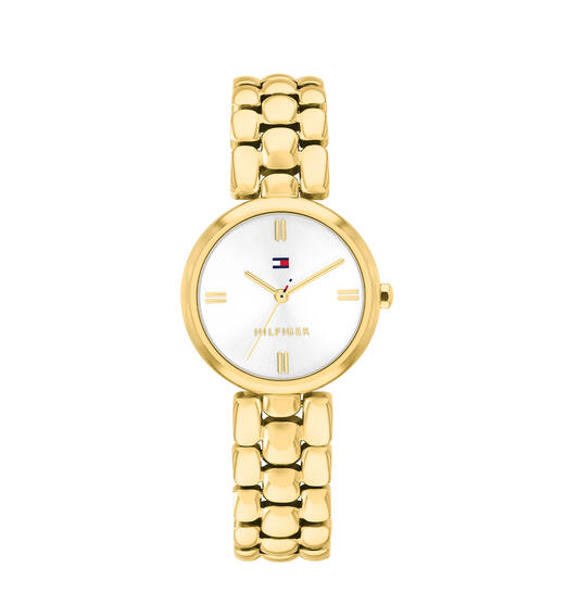 Goudkleurig Horloge van het merk Tommy Hilfiger