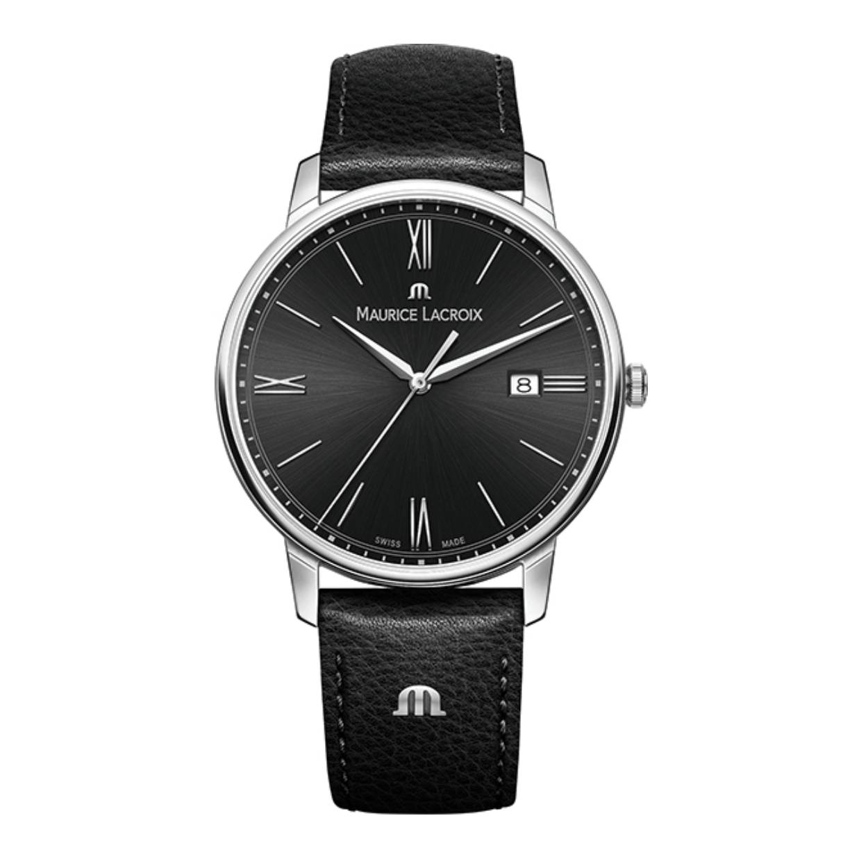 Model: EL1118-SS001-310-1

Voordelen
- band echt leer zwart
- wijzerplaat zwart met zilvere streepjes
- glas is zeer krasvast
- handige onzichtbare klep sluiting
- datum
- spat waterdicht: handenwassen, regen
- quartz
- maat kast 40mm (breedte) 8mm (dikte)




