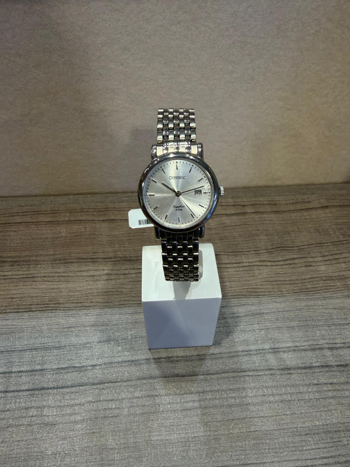 Olympic dames horloge
horlogekast is titanium
maat is verstelbaar