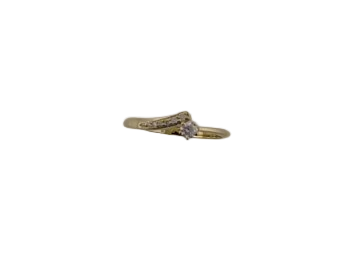 Max Fr&ouml;hlich Mio Fallegro Ringe Ref.-Nr.: 708/197390/54 585/- Gold, gelb  7 Diamant Wesselton  Weiss deutliche Einschl&uuml;sse Brillantschliff 0,13ct.  Ringgr&ouml;&szlig;e 54