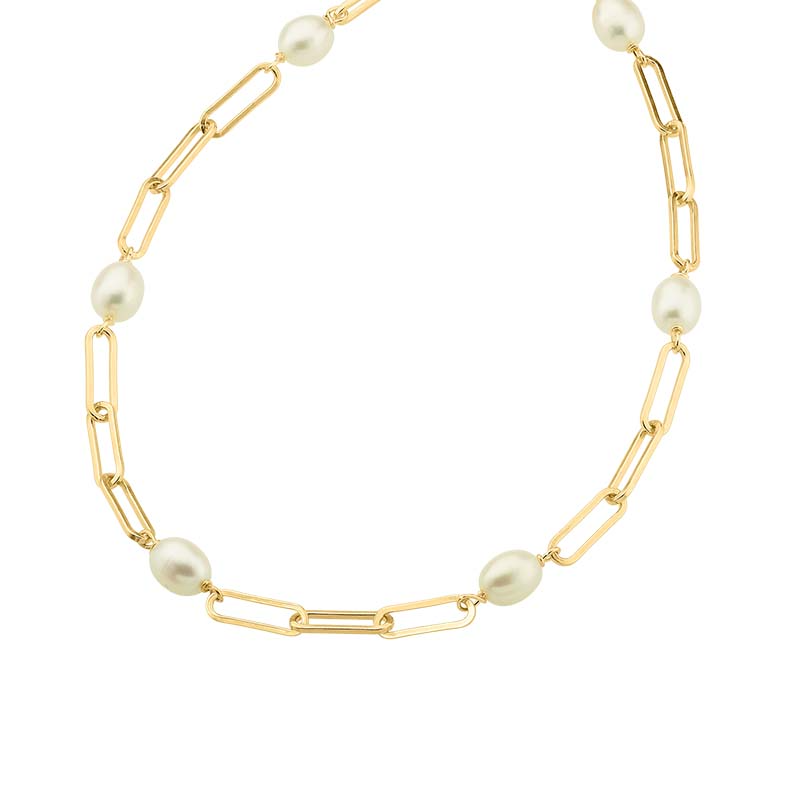 Der Damencollier 925 in Gelbgold mit S&uuml;&szlig;wasserzuchtperlen (Modellnummer 5-217069-001) ist ein elegantes Schmuckst&uuml;ck, das jedem Outfit einen Hauch von Raffinesse verleiht. Ideal f&uuml;r besondere Anl&auml;sse oder als t&auml;gliches Accessoire. Tragen Sie es mit einem schlichten Kleid oder Bluse, um die Sch&ouml;nheit der Perlen hervorzuheben. L&auml;nge: 50 cm. Perfekt f&uuml;r jede Gelegenheit.