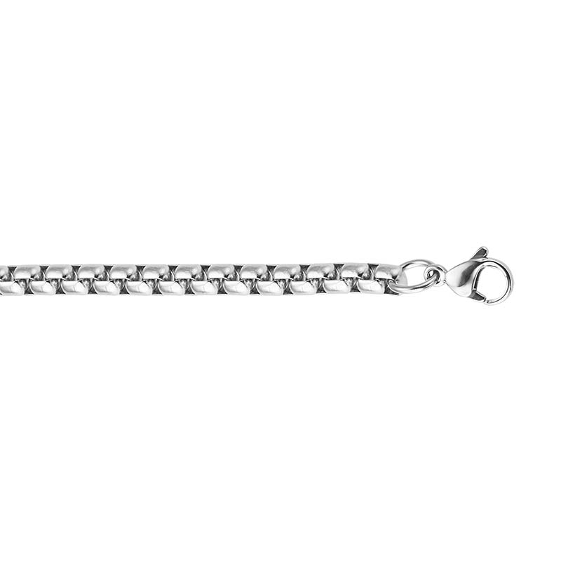 Das Armband E.Stahl/21cm, Modellnummer 4-204038-001, besticht durch seine hochwertige Verarbeitung aus Edelstahl. Mit einer L&auml;nge von 21 cm eignet es sich ideal als stilvolles, zeitloses Schmuckst&uuml;ck f&uuml;r den Alltag. Tragen Sie es solo oder kombiniert mit anderen Armb&auml;ndern, um Ihren Look zu vervollst&auml;ndigen. Perfekt f&uuml;r jeden Anlass.