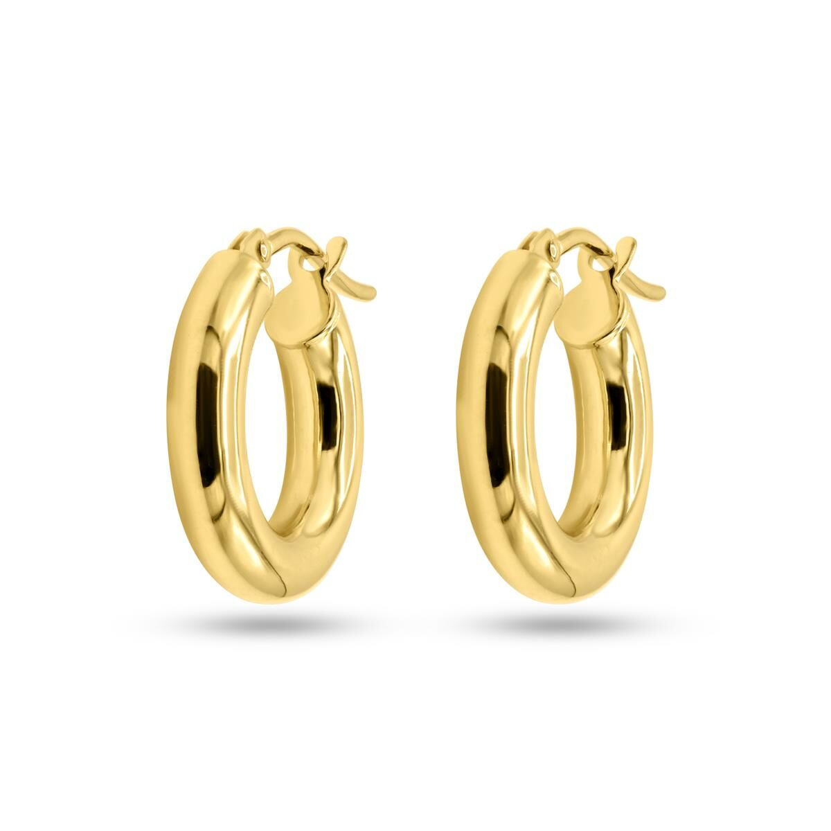 Creolen in geel goud 18 k 