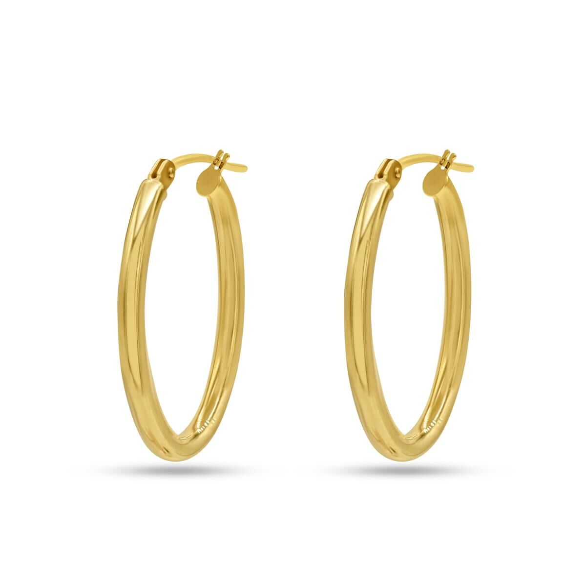 Creolen in geel goud 18 k 