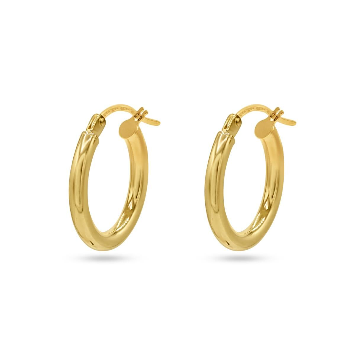 Creolen in geel goud 18 k 