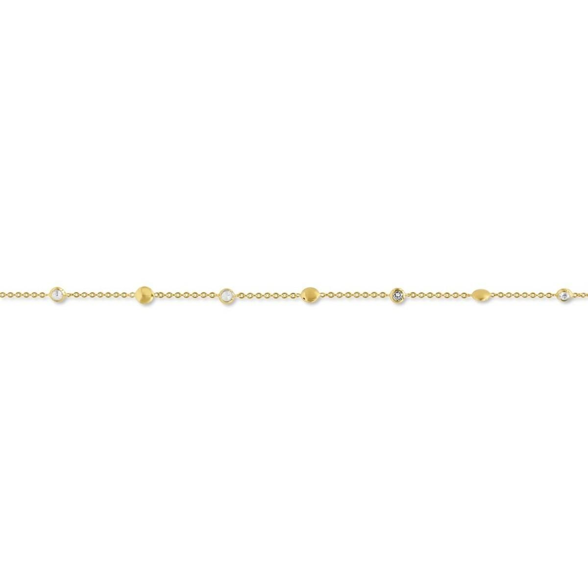 Armband in geel goud 18 k 