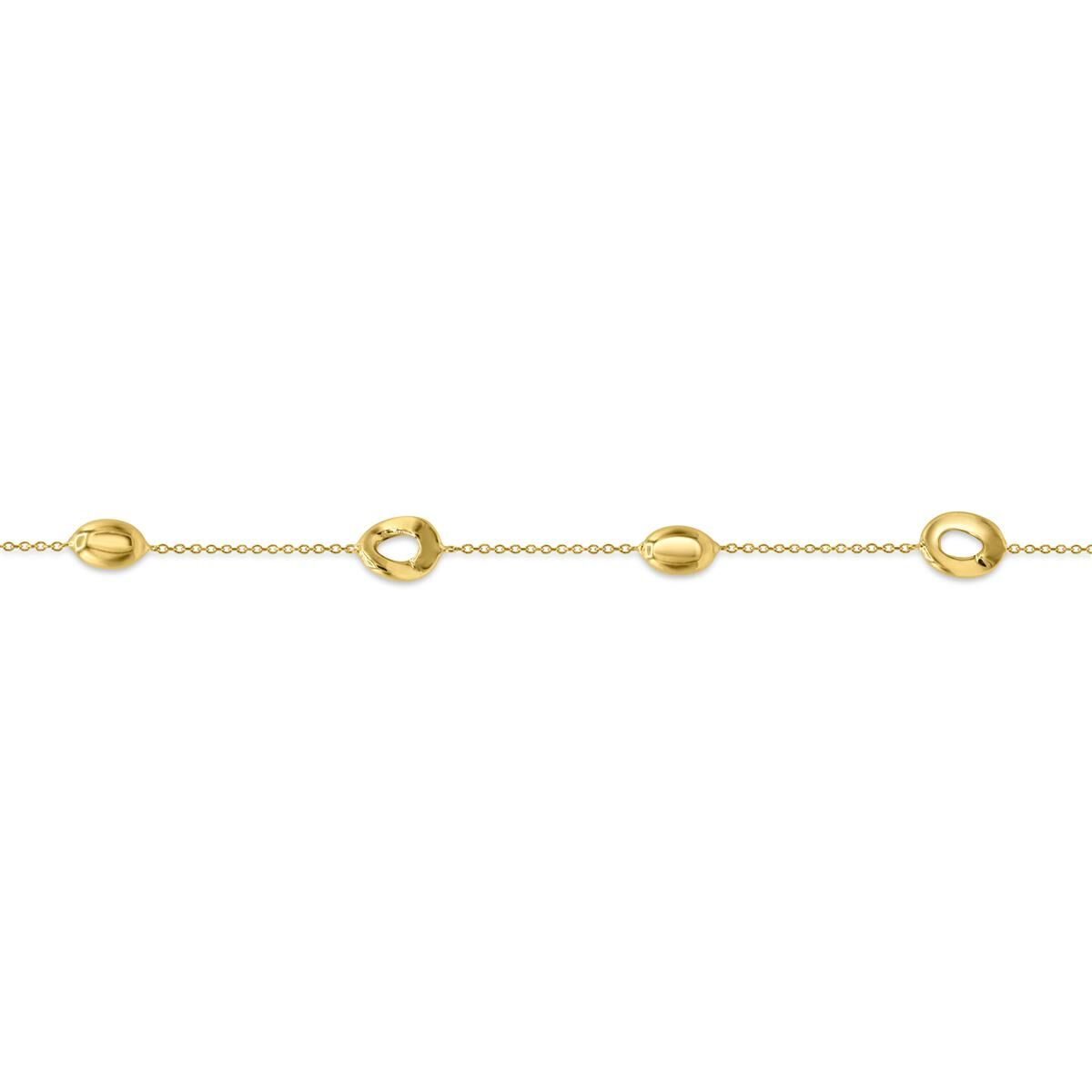 Armbandje in geel goud 18 k 