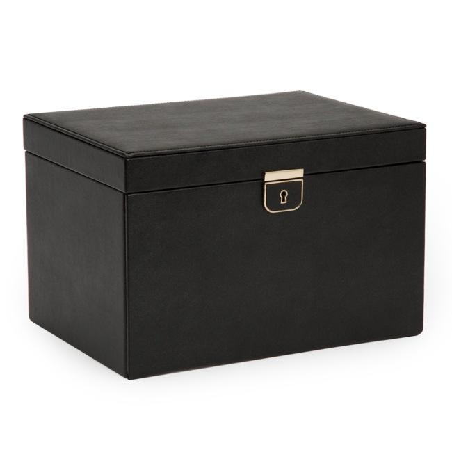 Wolf Palermo Large Jewelry Box- Anthracite
