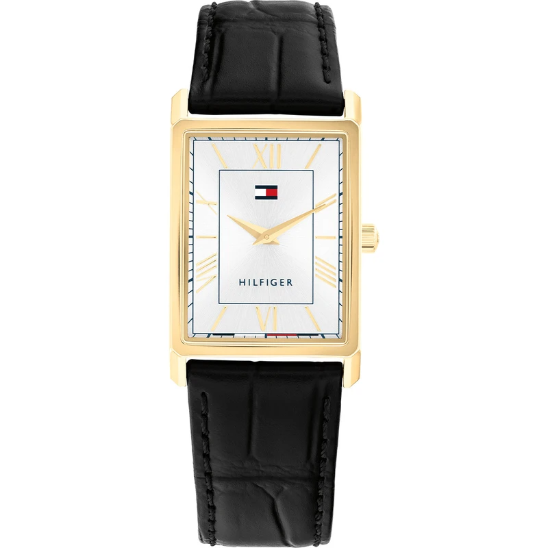 Maak kennis met het TH1710772 Ben horloge 40 mm van Tommy Hilfiger, een indrukwekkend staaltje vakmanschap dat stijl en functionaliteit perfect weet te combineren. Dit horloge is de ultieme accessoire voor de moderne man die een vleugje elegantie aan zijn dagelijkse look wil toevoegen. Met zijn robuuste design en verfijnde afwerking is het TH1710772 Ben horloge een tijdloze klassieker die nooit uit de mode raakt. Het strakke 40 mm horlogehuis omarmt een minimalistische wijzerplaat met subtiele details, die de kenmerkende Hilfiger-stijl belichamen. Of je nu een belangrijke zakelijke bijeenkomst hebt, een casual dagje uit plant, of gewoon de tijd wilt bijhouden op een stijlvolle manier, dit horloge bedient al je wensen.