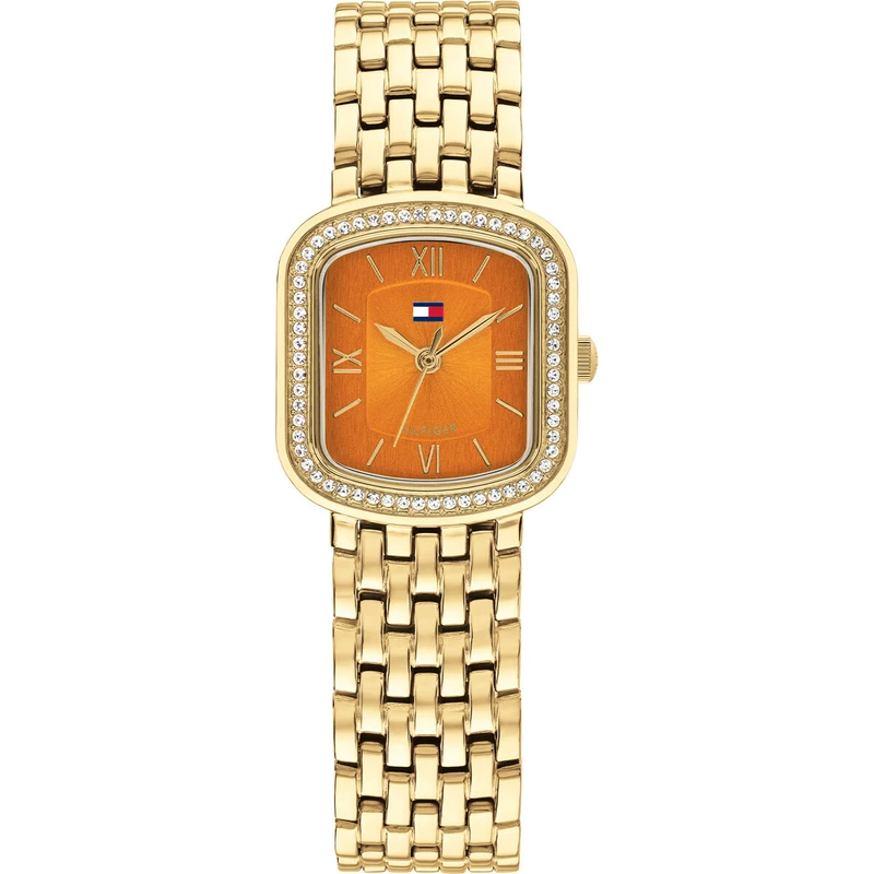 Beleef de tijd in stijl met het iconische TH1782924 Abby horloge 22 mm van Tommy Hilfiger om je pols. Dit verfijnde uurwerk, met zijn elegant slanke ontwerp en subtiel vrouwelijke uitstraling, is d&eacute; perfecte aanvulling voor iedere moderne vrouw die van tijdloos raffinement houdt. Met een kastdiameter van slechts 22 mm en een prachtige roestvrijstalen kast straalt dit horloge pure elegantie uit. De sprankelende wijzerplaat, gesierd met het kenmerkende Tommy Hilfiger logo, voegt een iconische touch toe die niet onopgemerkt blijft. Bovendien is het horloge voorzien van een comfortabele roestvrijstalen band die elke outfit naar een hoger niveau tilt.