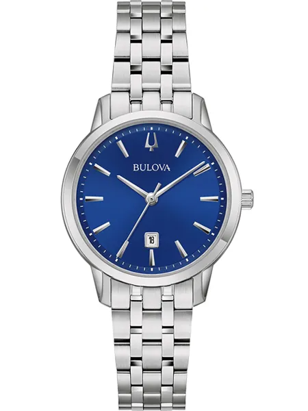 Bulova - Sutton, Quartz dameshorloge, staal, Mineraalglas, 30 meter WR - 96M166