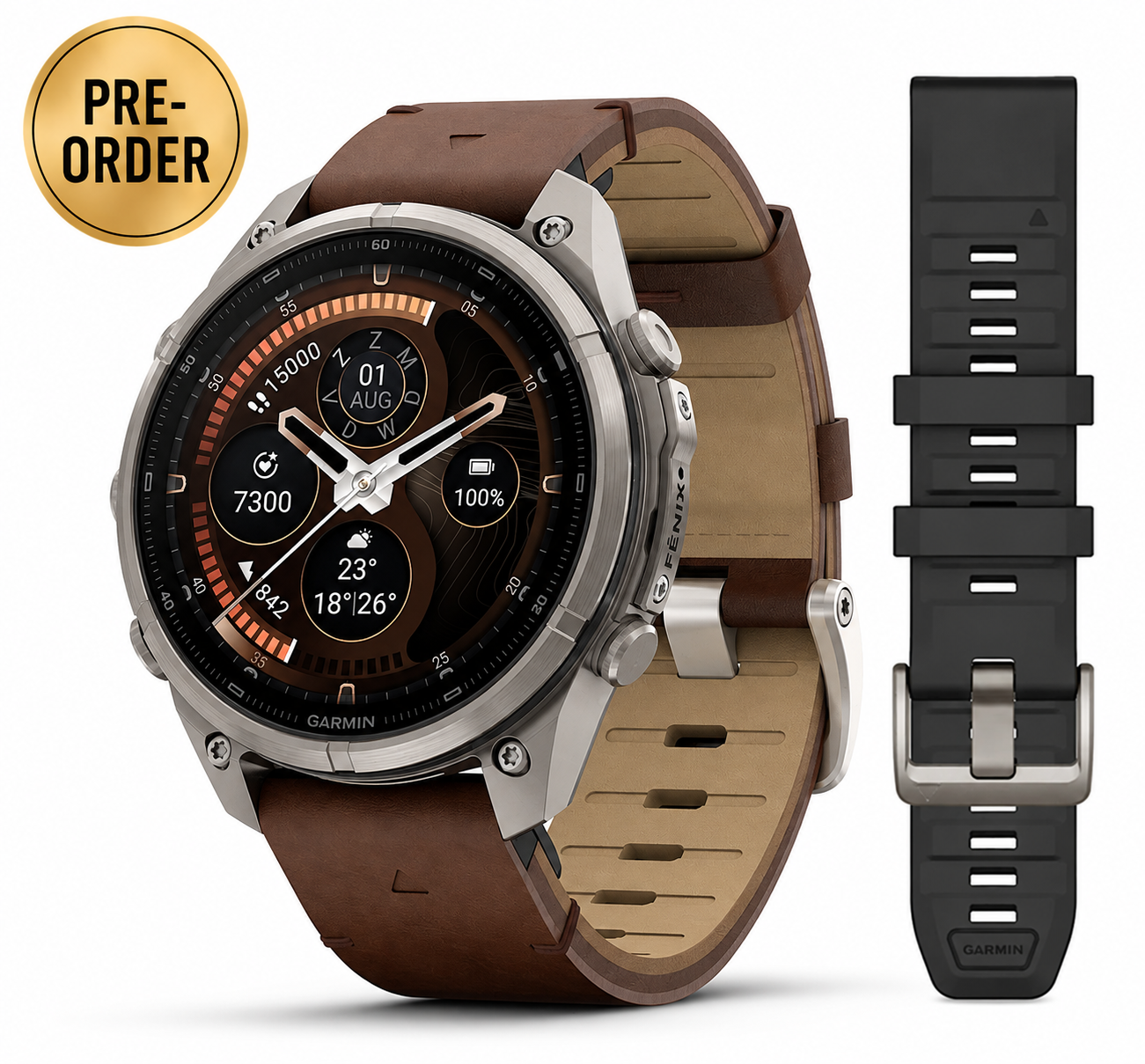 Fenix 9 PRO Amoled InReach Titanium Exclusive | 47MM | 010-04336-41 