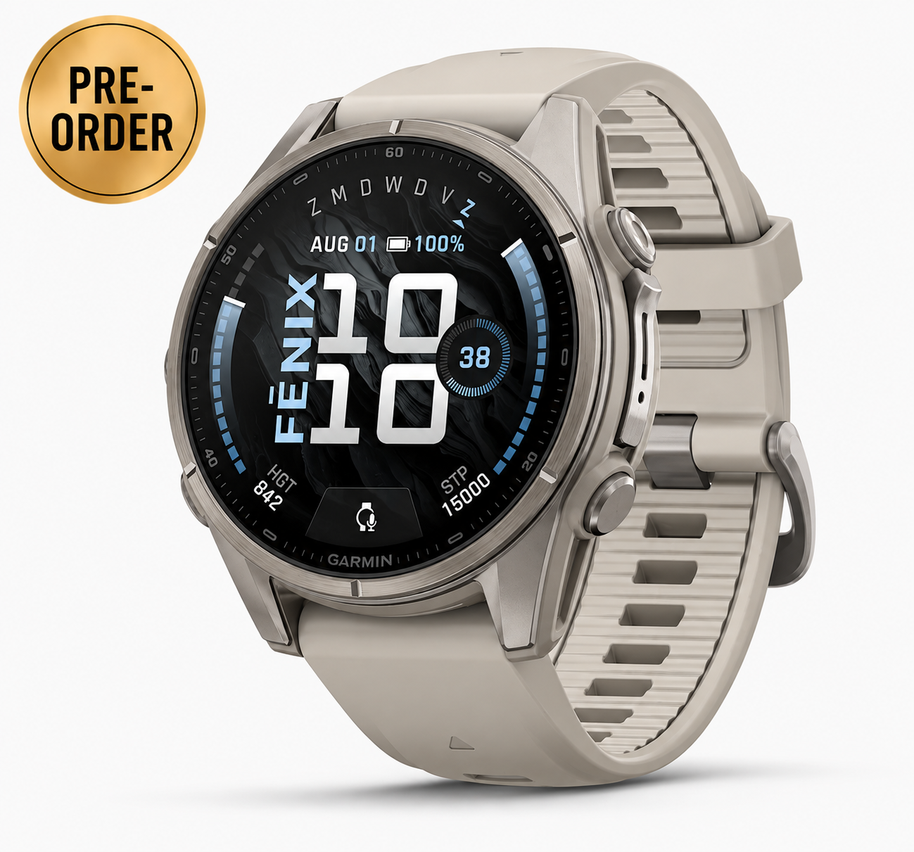 Fenix 9 Amoled Titanium | 43MM | 010-04761-01