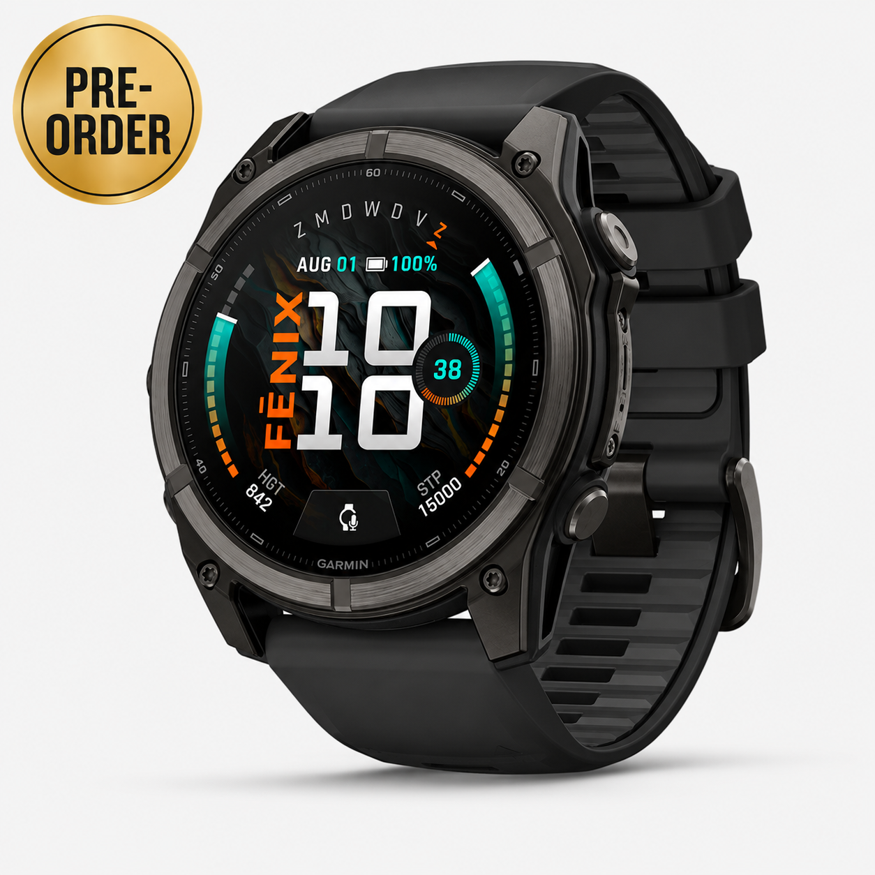 Fenix 9 Amoled Carbon Gray DLC Titanium | 51MM | 010-04763-11 