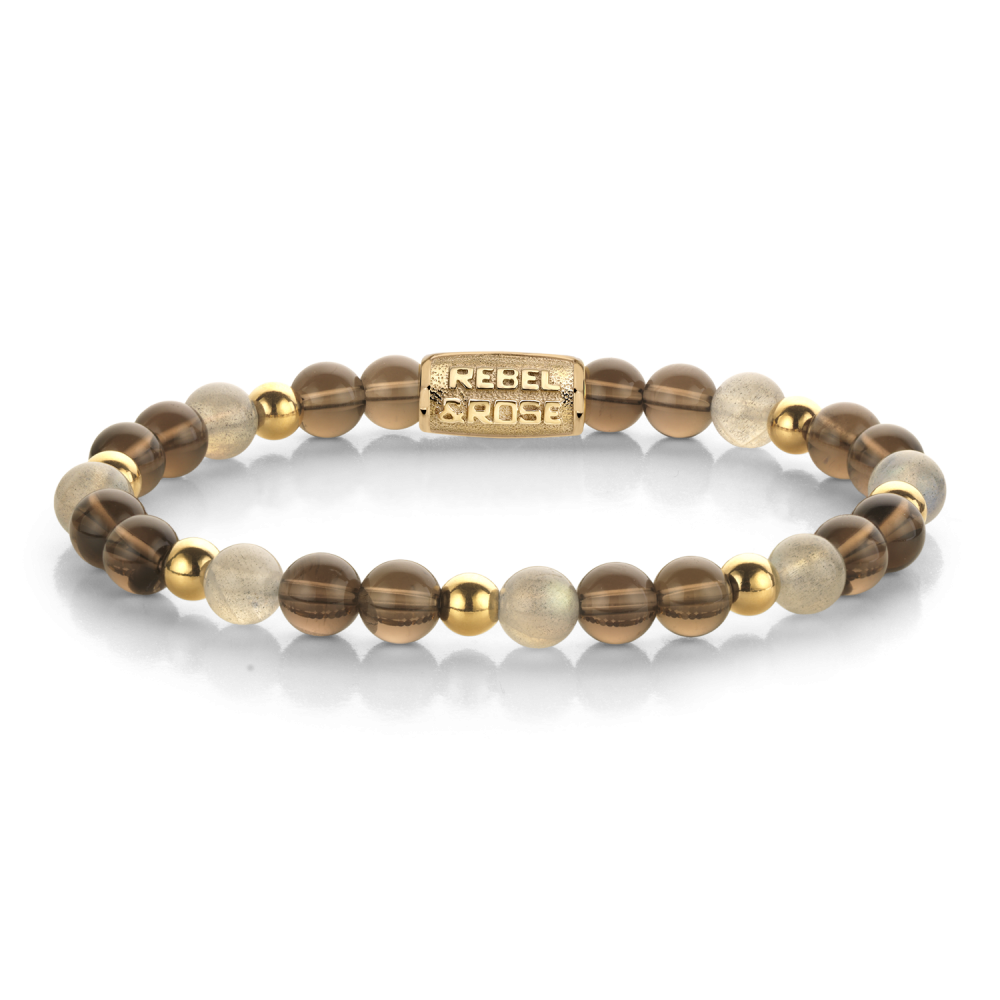 Winter Haze gold-coloured - 6mm S Armband van het merk Rebel & Rose.