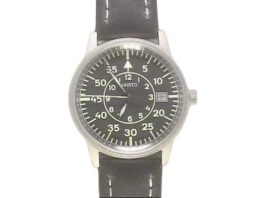  Herrenuhren Stahl Leder Quartz 100 Meter Ref.-Nr.: 3H09E