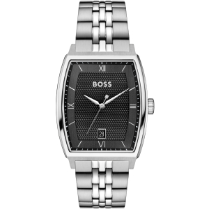Ontdek de HB PRINCIPLE ARK, een elegant polshorloge voor heren van het gerenommeerde merk BOSS. Dit horloge is ontworpen met een strakke zilveren kast en band, waardoor het een stijlvolle aanvulling is op elke outfit. Met een diameter van 39 mm is het horloge perfect voor zowel casual als formele gelegenheden.

Dit horloge is uitgerust met een betrouwbaar quartz uurwerk en beschikt over een praktische kalenderweergave voor de datum. Dankzij het mineraalglas is de wijzerplaat goed beschermd tegen krassen, terwijl de IP68-certificering ervoor zorgt dat het horloge volledig stofdicht en waterdicht is. Dit maakt het ideaal voor dagelijks gebruik, zelfs in uitdagende omstandigheden.