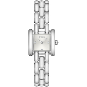 Ontdek de elegante HB VIOLET dms stl stl, een verfijnd polshorloge van het gerenommeerde merk BOSS. Dit dameshorloge heeft een diameter van 21 mm en is perfect voor elke gelegenheid. Met een stijlvolle zilveren band en kast voegt dit horloge een vleugje luxe toe aan uw outfit.

De HB VIOLET is uitgerust met een betrouwbaar quartz uurwerk, waardoor u altijd op tijd bent. Dankzij de IP68-certificering is het horloge volledig stofdicht en waterdicht, wat betekent dat u zich geen zorgen hoeft te maken over spetters of stof. Dit maakt het horloge ideaal voor dagelijks gebruik, of u nu aan het werk bent of een avondje uit gaat.