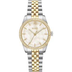 Ontdek de elegante HB GRACEFUL PRECIOUS dms bico, een polshorloge dat speciaal is ontworpen voor dames die stijl en functionaliteit waarderen. Met een kast in een chique zilveren kleur en een diameter van 32 mm, is dit horloge een perfecte aanvulling op elke outfit, van casual tot formeel.

Dit horloge is uitgerust met een betrouwbare quartz uurwerk en biedt een waterdichtheid van 3 ATM, waardoor het spatwaterdicht is. De vlinder- of vouwsluiting zorgt ervoor dat het horloge comfortabel en veilig om uw pols zit, ideaal voor dagelijks gebruik.