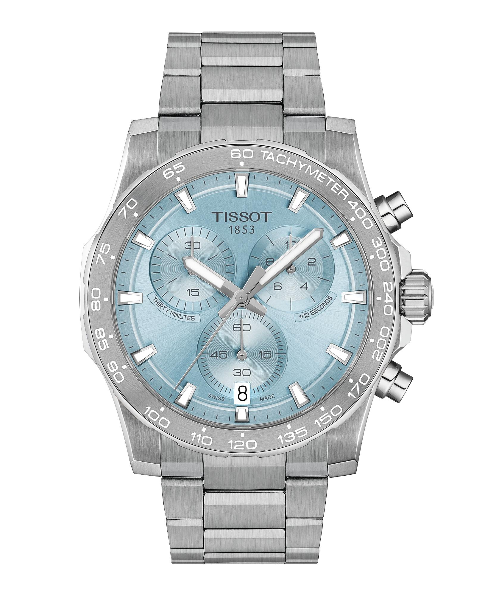 Tissot - Super Sport, Chronograaf, 42mm, Quartz, 100 meter WR, Saffierglas - T1254171135100