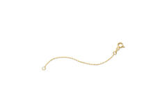 De Jackie Extender, is een verlengstukje van 6 cm in 14 karaat goud. Het is ontworpen voor halskettingen en biedt extra lengte en veelzijdigheid. Ideaal om een ketting comfortabeler te dragen of om een laagjeslook te cre&euml;ren. Eenvoudig te bevestigen, perfect voor een persoonlijk tintje aan je sieradencollectie.