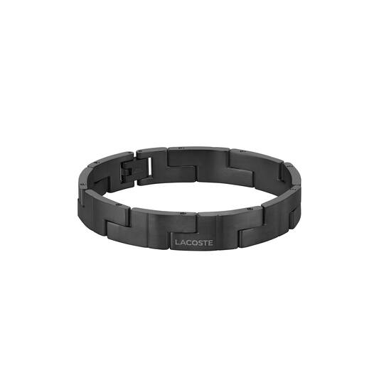 Doelgroep	Heren
Kleur	Zwart
Productgroep	Armbanden
Schakel	Fantasieschakel
Sieraden materiaal	Staal
Soort	Schakelarmbanden
Soort bewerking	Gematteerd