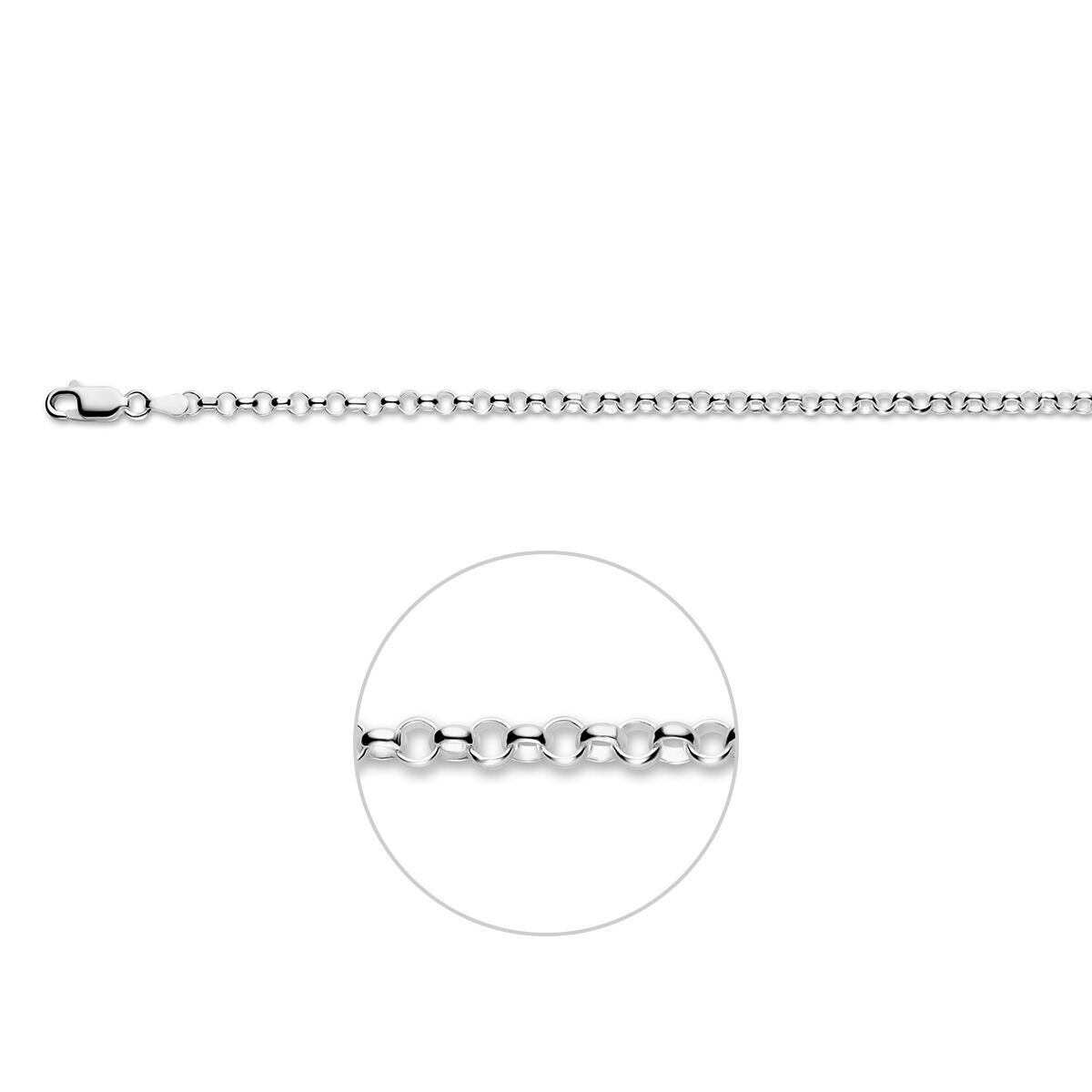 Huismerk collier jasseron 3,6mm