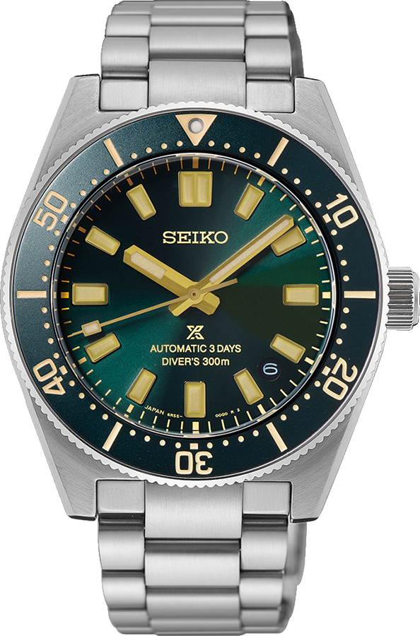 Limited Edition nr. 0126/1400

De Seiko Prospex Diver Limited Edition Europese Exclusief 2026 - HBC010J1 is een stijlvolle duikhorloge met een roestvrijstalen kast en band. Het horloge heeft een groene wijzerplaat met strepen, saffierglas en een automatische beweging. Waterbestendig tot 30 ATM. Perfect om dagelijks te dragen bij informele en formele gelegenheden. Nieuw in de collectie!