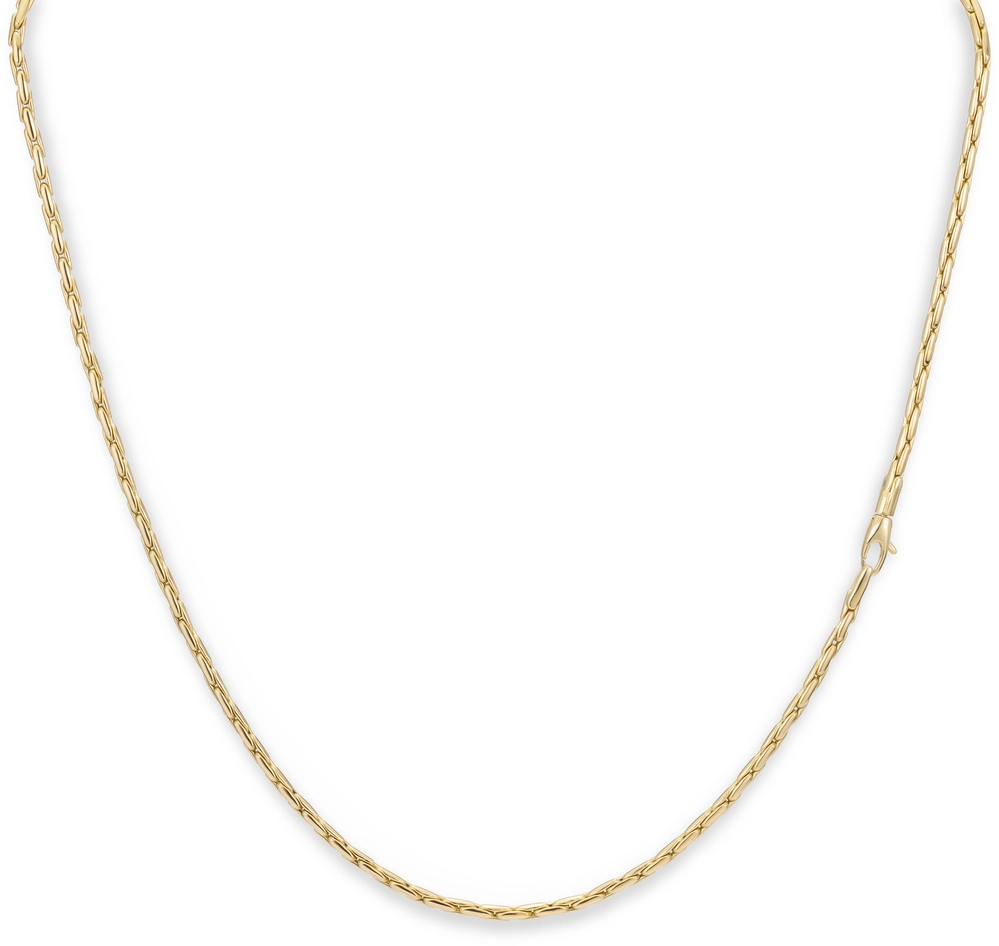 MONZARIO GEELGOUDEN COLLIER 45CM 15050495