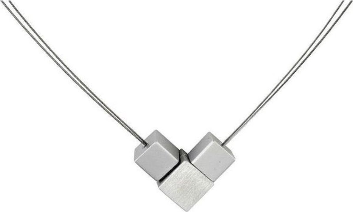 Collier aluminium matte 