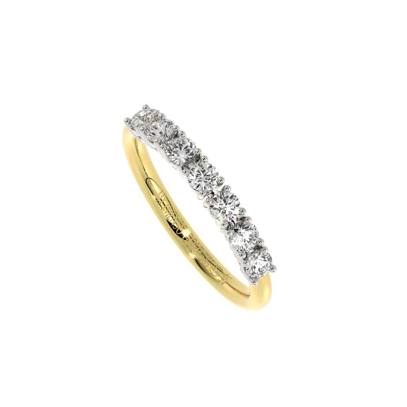Goud ring met labgrown diamant