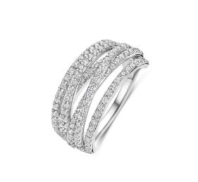 Dit is een ring van het merk Ti Sento Milano.