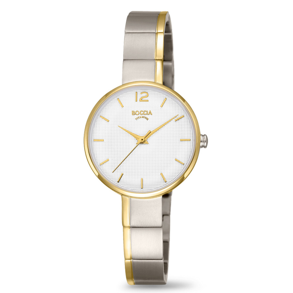 Boccia bicolor titanium dameshorloge 29 mm | 3308-05