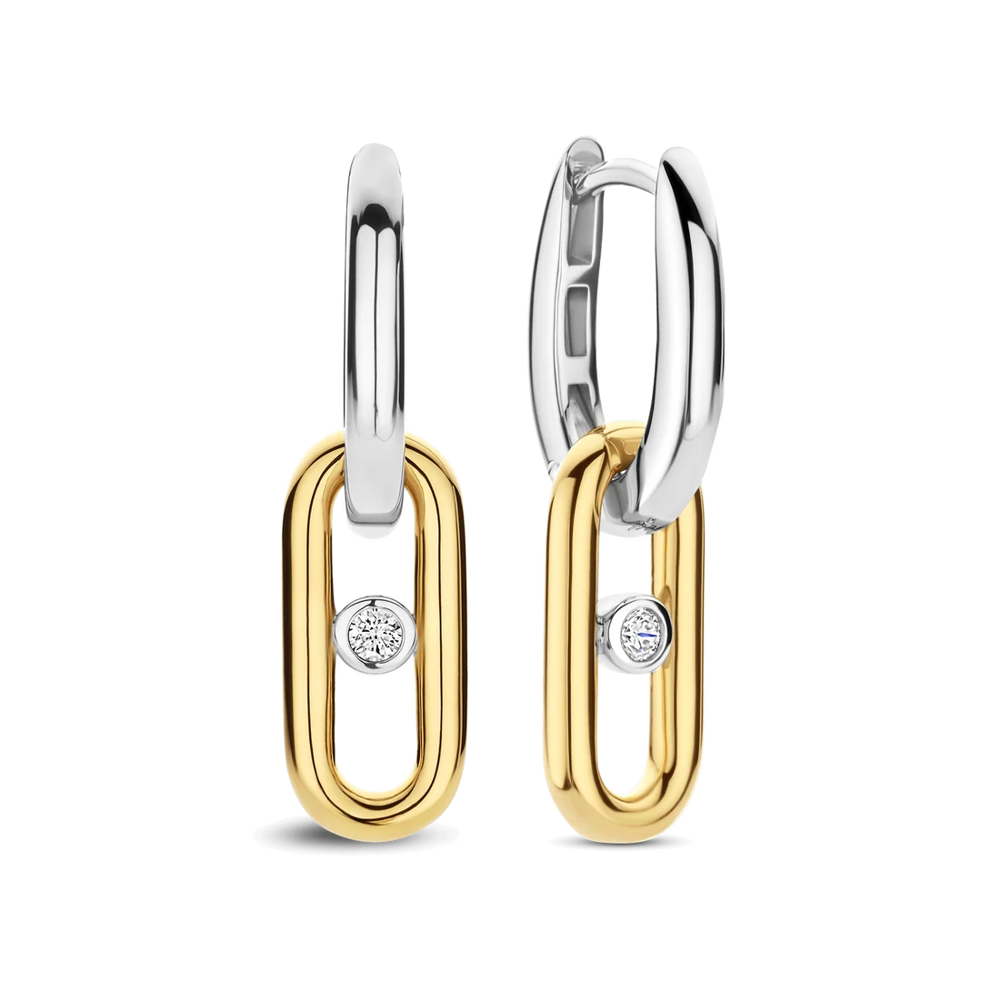 TI SENTO Earrings Gilded