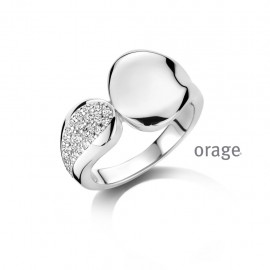 Ring zilver met zirconia