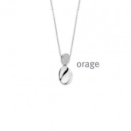 Hanger met zirconia inclusief ketting