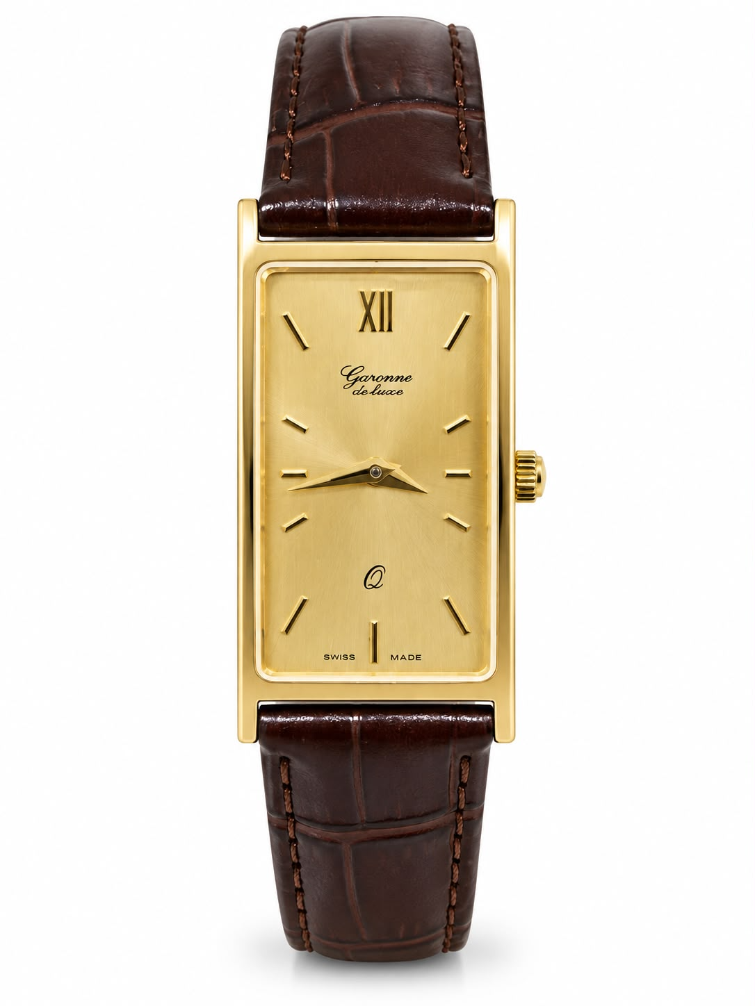 GOUDEN HORLOGE  SAPPHIRE 18krt 