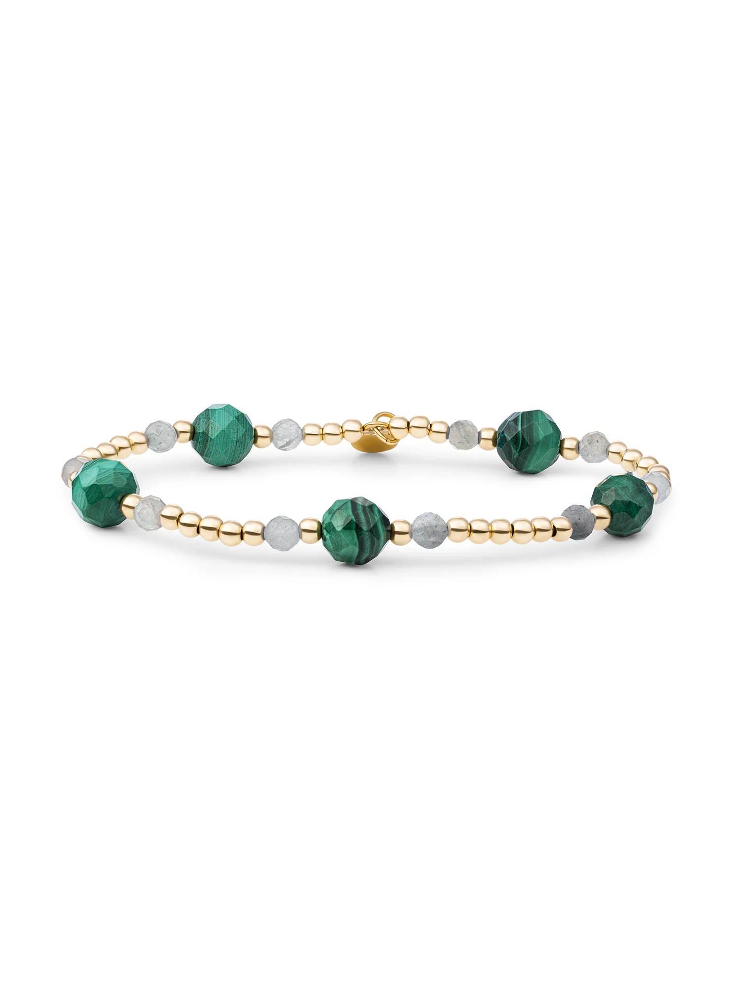 Sparkling Jewels Bracelet | Multi Gem Interstellar - 8mm - Gold