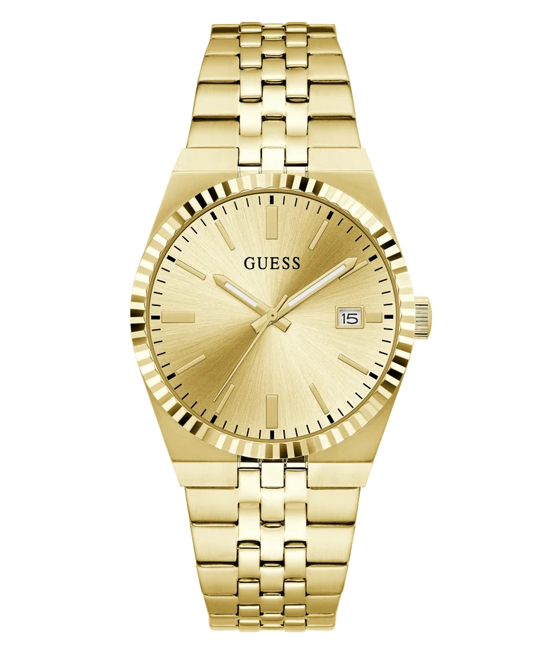 GUESS Vincent goud herenhorloge 39 mm | GW1153G2