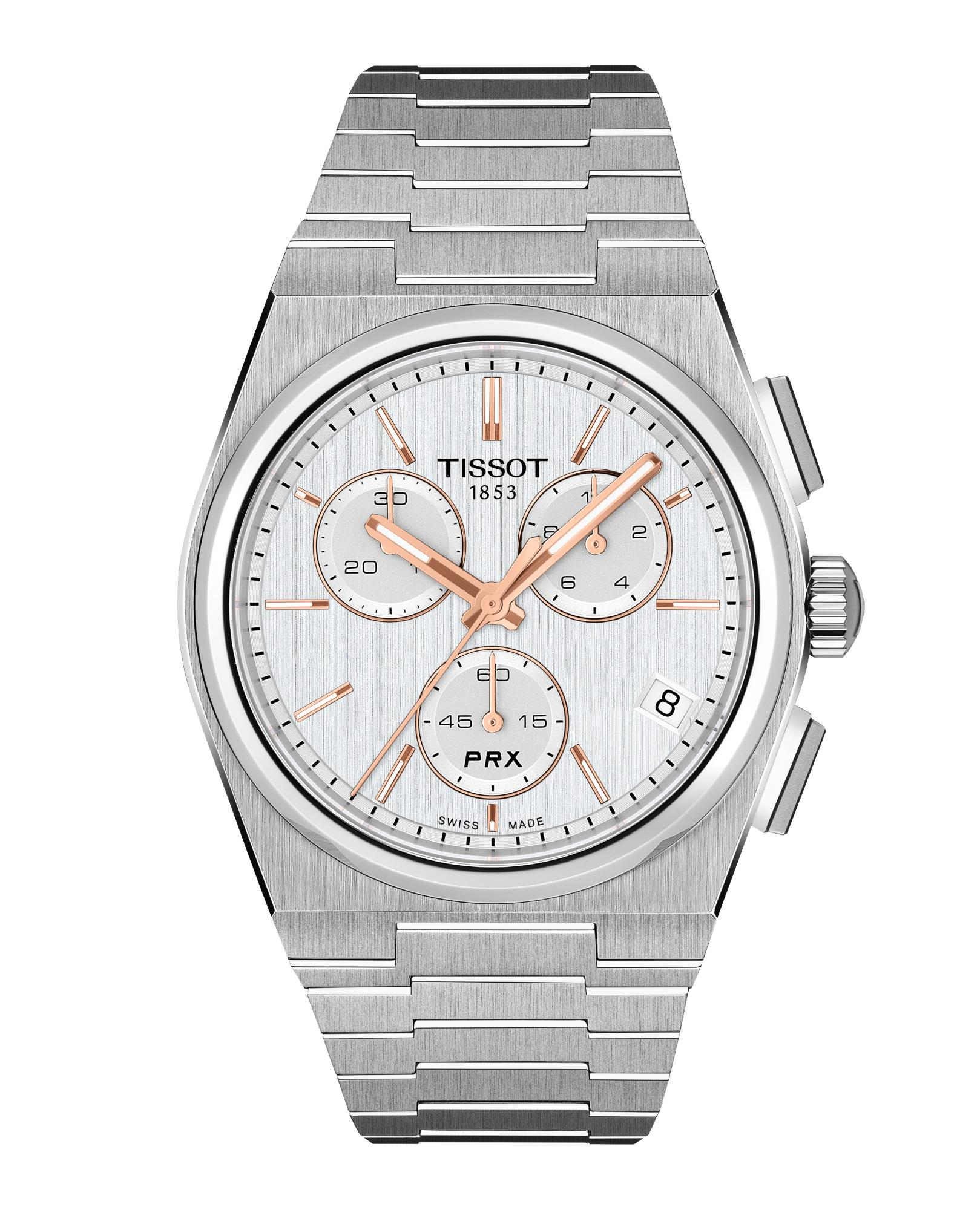 De Tissot PRX T1374171103100 beschikt over een zilverkleurige roestvrijstalen kast en band, saffierglas, en een analoge wijzerplaat met streepindex. Het horloge heeft een tonneauvormige kast, datumfunctie en is gemaakt van hypoallergene materialen. Perfect voor formele en zakelijke gelegenheden dankzij zijn elegante ontwerp. Combineer met zakelijke kleding of avondkleding voor een verfijnde look. 