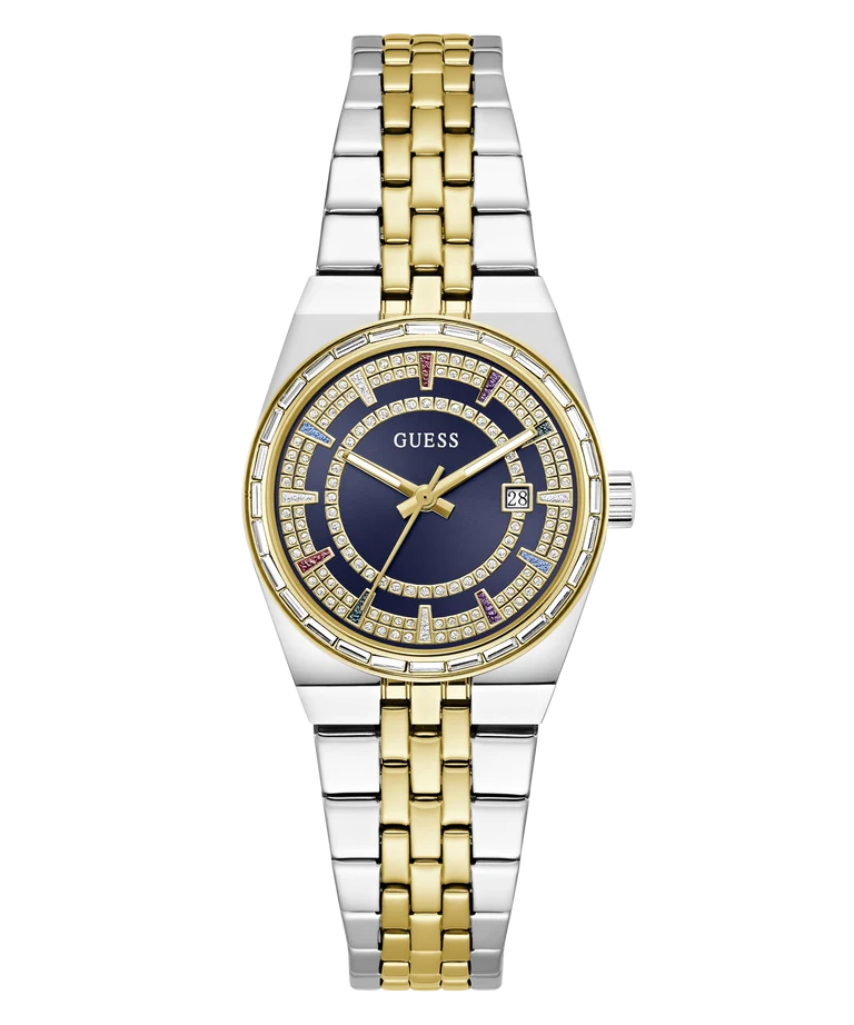 GUESS Vera bicolor blauw dameshorloge 32 mm | GW1119L3